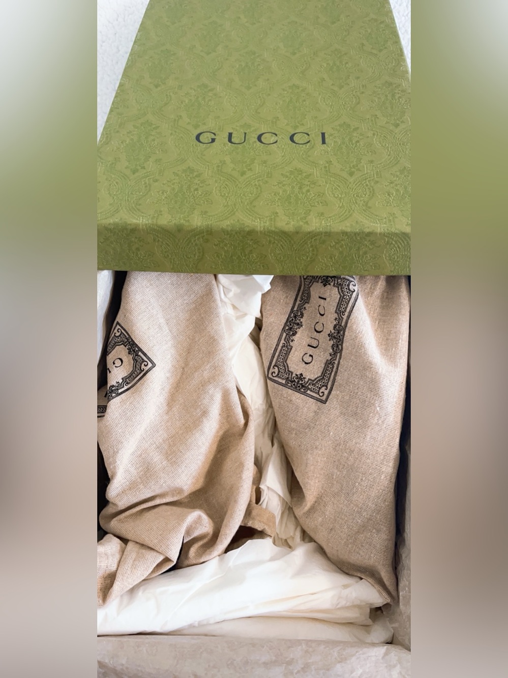 Gucci Women’s GG Canvas Monogram Horsebit Lug Sole Loafers - Picture 12 of 16